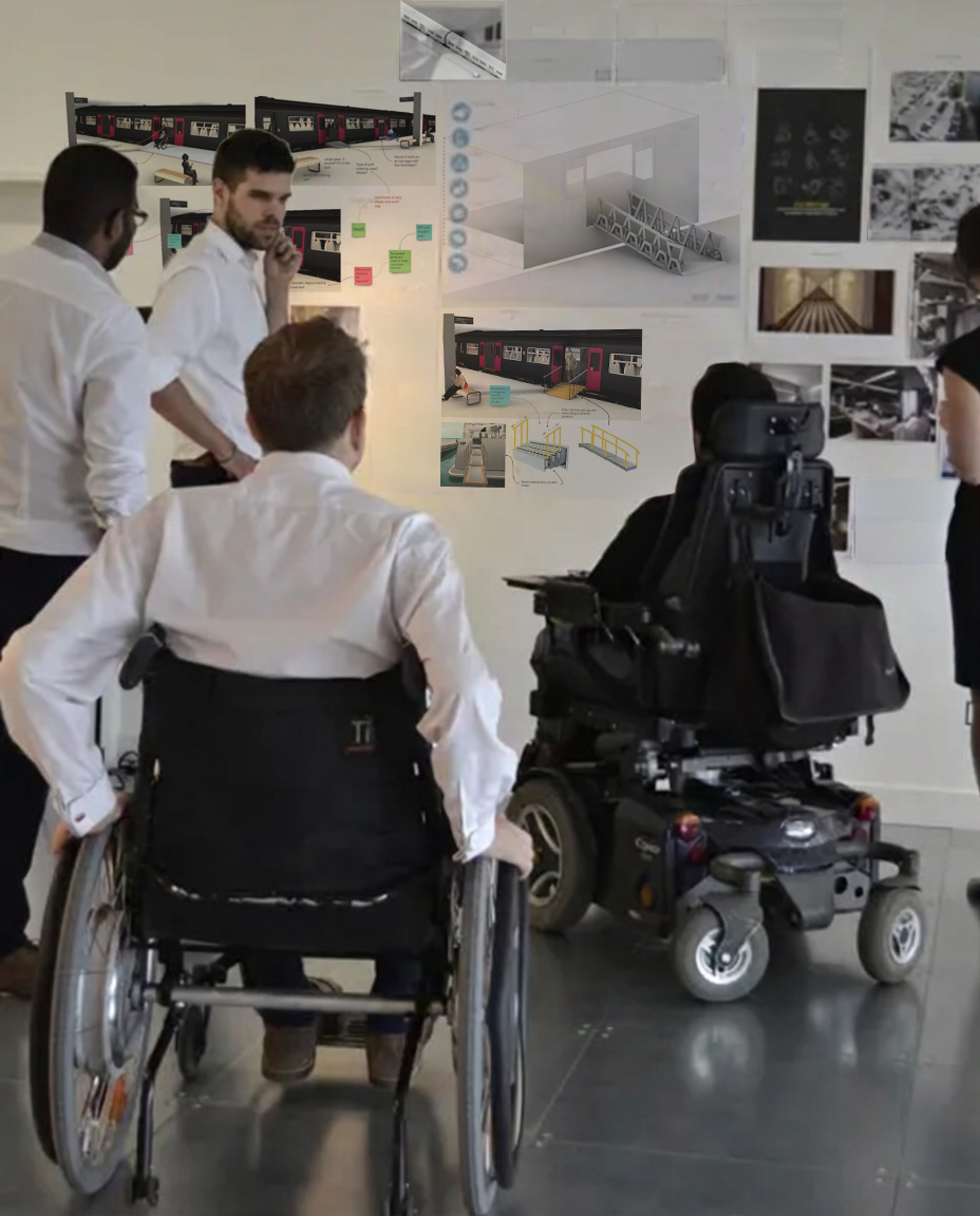 Co-design workshop with users of mobility assistive devices during doctoral research